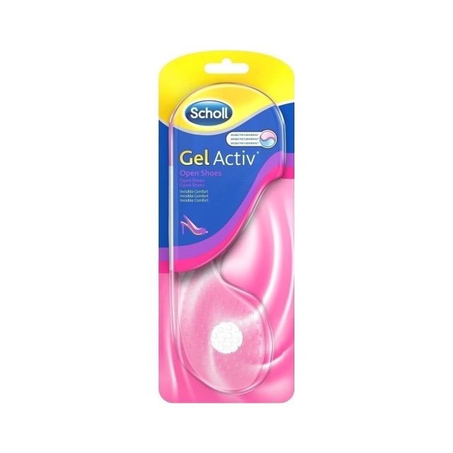 SCHOLL Gel Activ Insoles Open Shoes 35-40,5