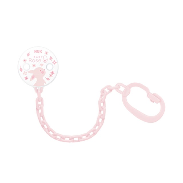 NUK Baby Rose Αλυσίδα Πιπίλας