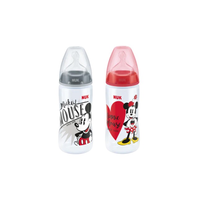 NUK Disney Mickey / Minnie Mouse First Choice Plus Μπιμπερό 330ml