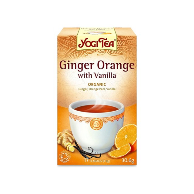 YOGI TEA Ginger Orange With Vanilla