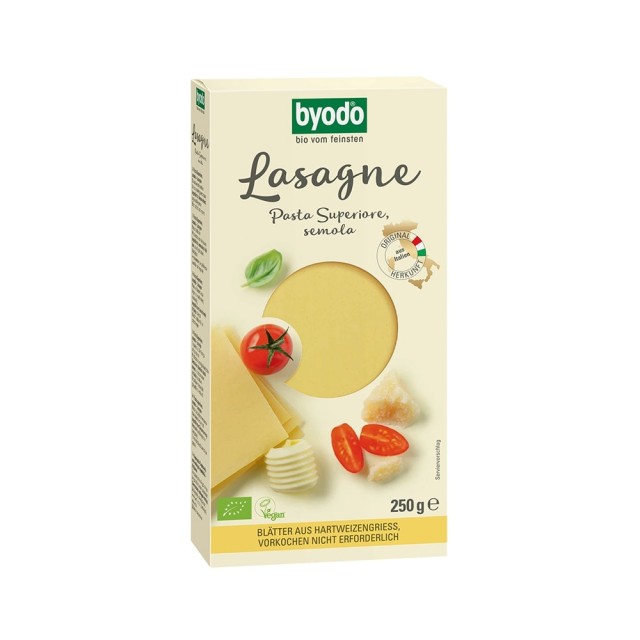 BYODO λαζάνια σιταριού 250gr