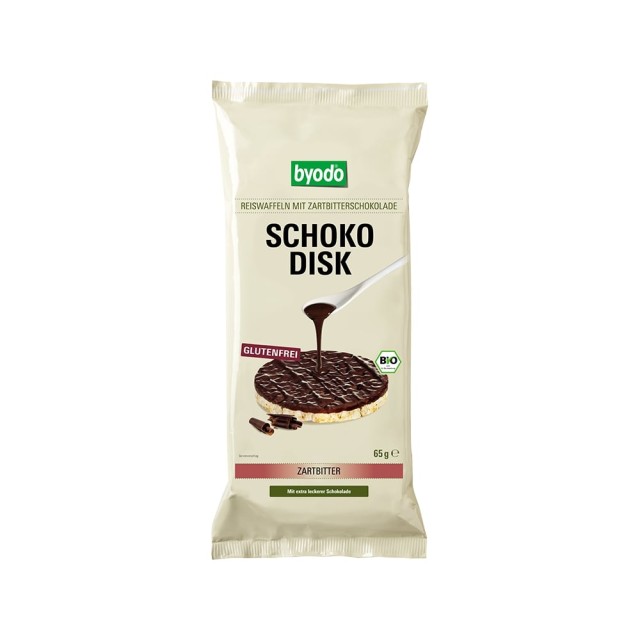 BYODO ρυζογκοφρέτα σοκολάτα υγείας 65gr
