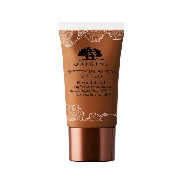 ORIGINS Pretty In Bloom™ Flower-Infused Long-Wear Foundation SPF20 - 710 Very Deep Cool 30ml