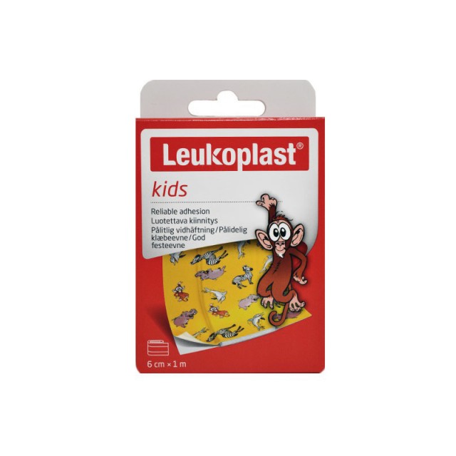 LEUKOPLAST KIDS ZOO 6cm X 1M