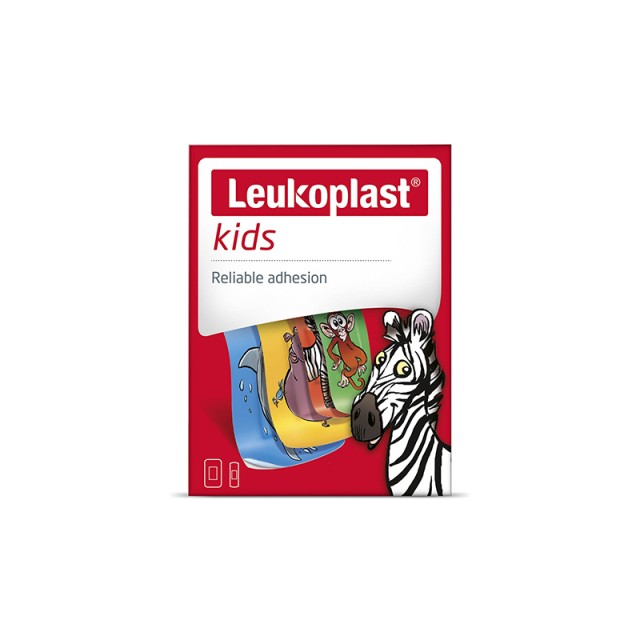 LEUKOPLAST KIDS ZOO 2 μεγέθη (12τμχ)