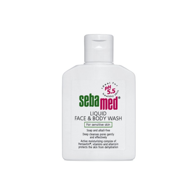 SEBAMED liquid face & body wash Καθαριστικό Προσώπου και Σώματος 200ml