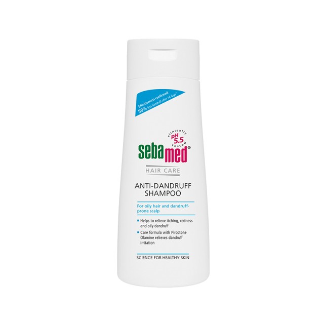 SEBAMED Anti-Dandruff Shampoo Αντιπιτυριδικό Σαμπουάν για Λιπαρά Μαλλιά 200ml