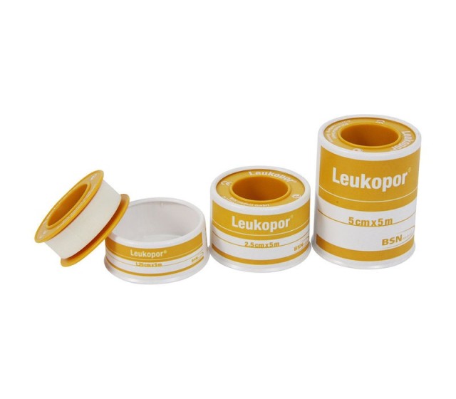 LEUKOPOR Υποαλλεργική επιδεσμική ταινία - 5 m x 2,5 cm