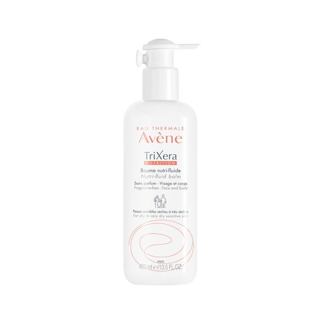 AVENE Nutrition Nutri-Fluid Balm Λεπτόρρευστο Θρεπτικό Βάλσαμο για το Ξηρό Δέρμα 400ml