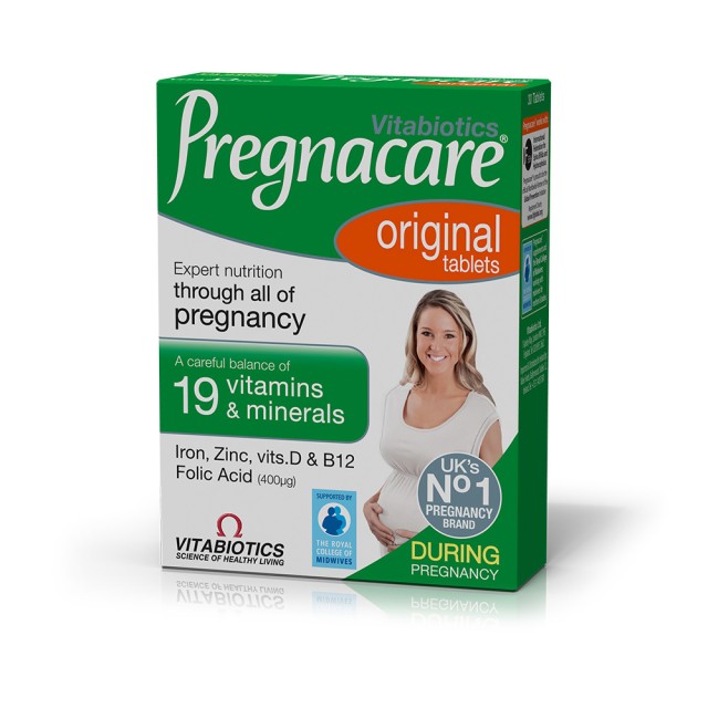 VITABIOTICS Pregnacare® Original Πολυβιταμίνη για την Ομαλή διεξαγωγή της Εγκυμοσύνης 30 ταμπλέτες