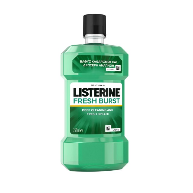 LISTERINE Fresh Burst Στοματικό Διάλυμα κατά της Πλάκας και της Κακοσμίας 250ml