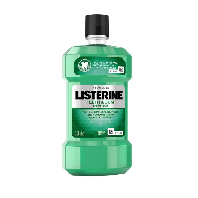 LISTERINE Teeth & Gum Defense Στοματικό Διάλυμα κατά της Πλάκας 250ml