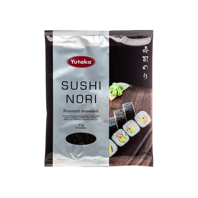 YUTAKA sushi nori (φύκι για σούσι) 11gr