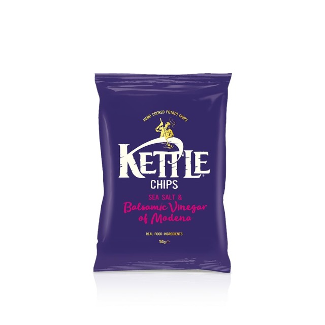 KETTLE Chips θαλασσινό αλάτι & ξύδι 150gr