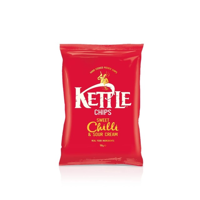 KETTLE Chips γλυκό τσίλι & ξινή κρέμα 150gr