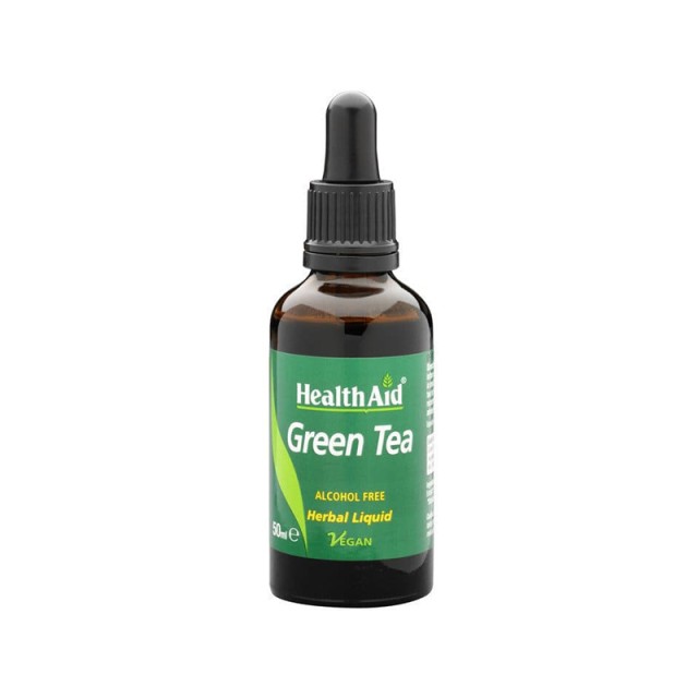 HEALTH AID Green Tea Συμπλήρωμα Διατροφής με Πράσινο Τσάι σε Υγρή Μορφή με Αντιοξειδωτική Δράση 50ml