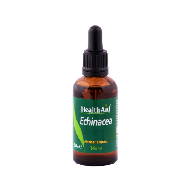 HEALTH AID Echinacea Συμπλήρωμα Διατροφής με Εχινάκεια σε Υγρή Μορφή για Ενίσχυση της Άμυνας του Οργανισμού 50ml
