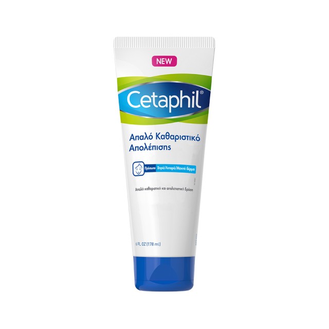 CETAPHIL Gentle Daily Scrub Απαλό Καθαριστικό Προσώπου για Ξηρές, Λιπαρές και Μικτές Επιδερμίδες 178ml