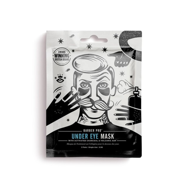 BARBER PRO Under Eye Mask (with activated charcoal & volcanic ash)