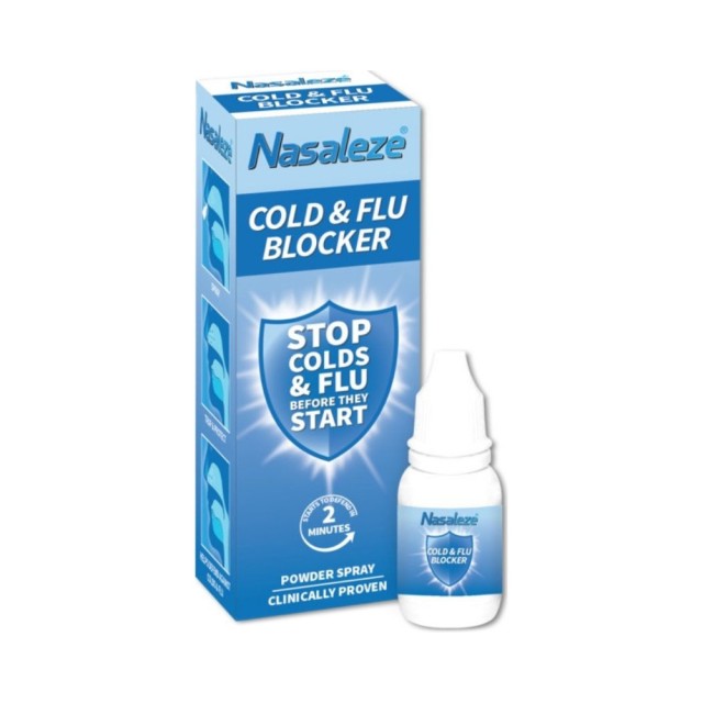 NASALEZE cold & flu blocker Σπρέι για την Πρόληψη του Κρυολογήματος 800mg