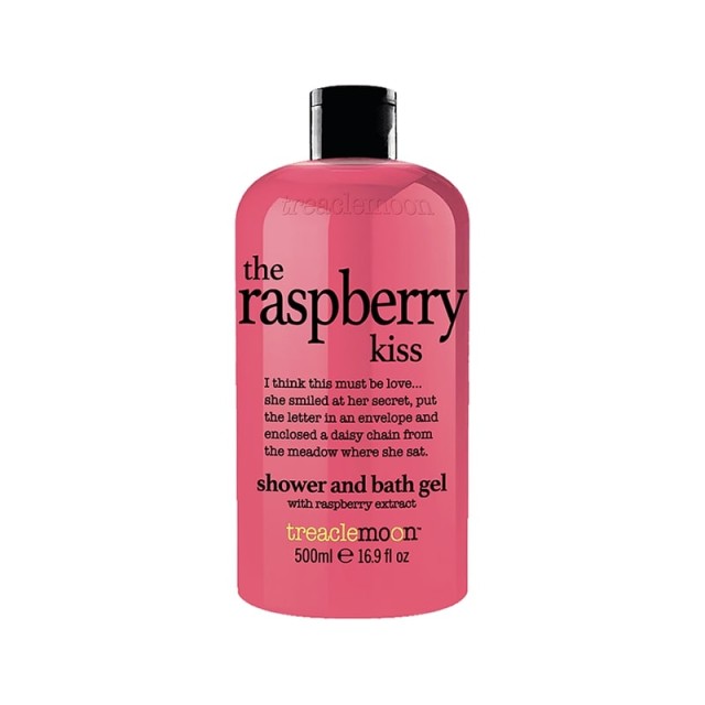 TREACLEMOON The Raspberry Kiss Bath & Shower Gel Αφρόλουτρο με Άρωμα Βατόμουρο 500ml