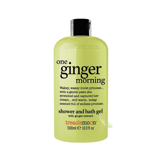 TREACLEMOON One Ginger Morning Bath & Shower Gel Αφρόλουτρο με Άρωμα Τζίντζερ 500ml