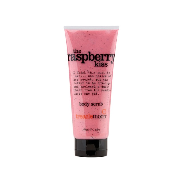 TREACLEMOON The Raspberry Kiss Body Scrub Κρέμα Απολέπισης Σώματος με Άρωμα Βατόμουρο 225ml