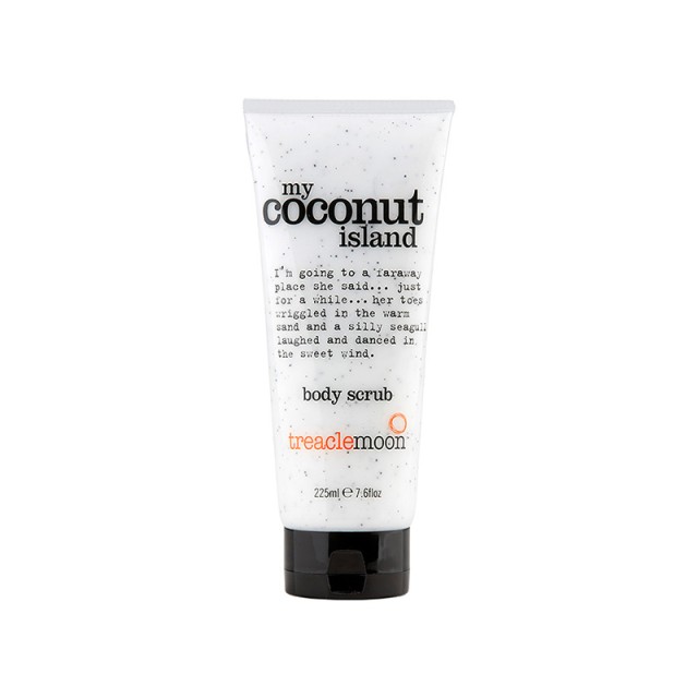 TREACLEMOON My Coconut Island Body Scrub Κρέμα Απολέπισης Σώματος με Άρωμα Καρ?δα 225ml
