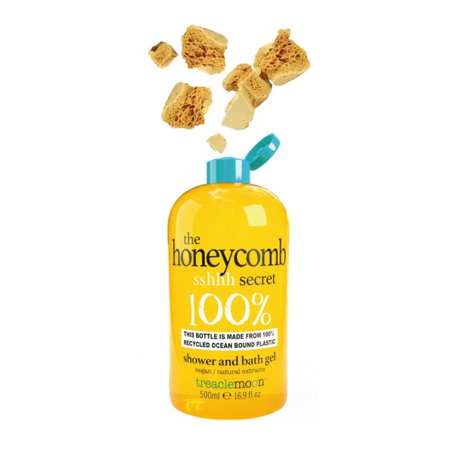 TREACLEMOON The Honeycomb Secret Shower & Bath Gel Αφρόλουτρο με Άρωμα Μελιοὐ 500ml