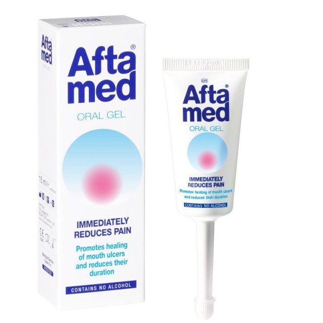 AFTAMED Gel Στοματική Γέλη Για Άφθες 15ml