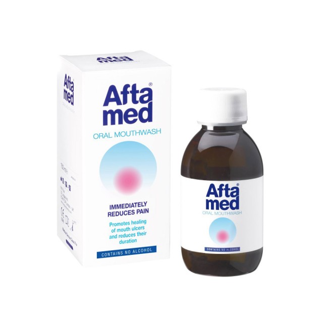 AFTAMED Solution Στοματικό Διάλυμα Για Στοματικά Έλκη - Άφθες 150ml