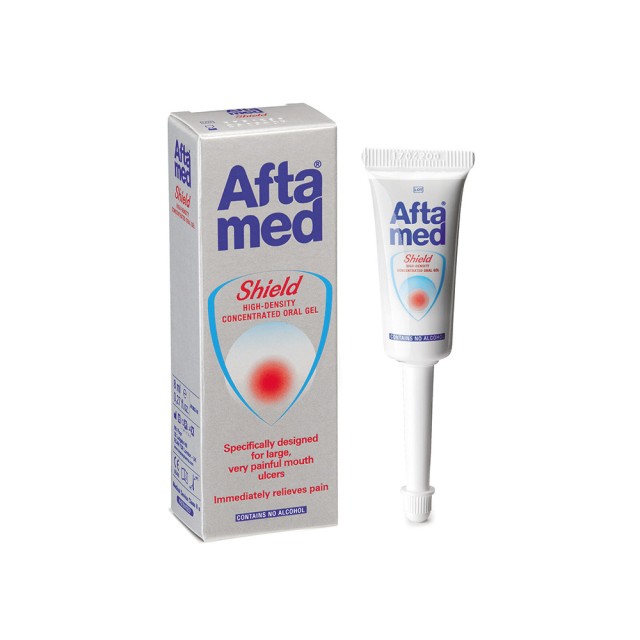 AFTAMED Shield Παιδική Στοματική Γέλη με Αντιφλεγμονώδη Δράση Για Άφθες 8ml