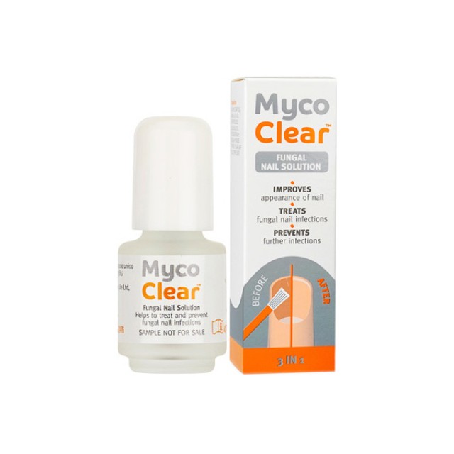 MYCO CLEAR Solution for Onychomycosis Σταγόνες για Μύκητες Νυχιών 4ml