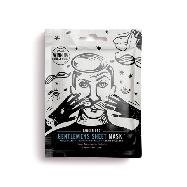 BARBER PRO Face Mask Rejuvenating & Hydrating with Anti-Ageing Collagen