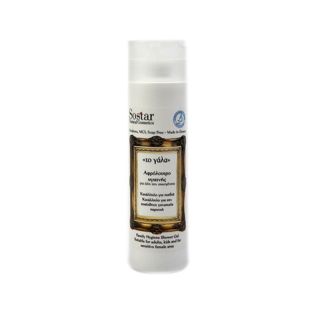 SOSTAR Αφρόλουτρο Υγιεινής Με Γάλα Γαϊδούρας 250ml