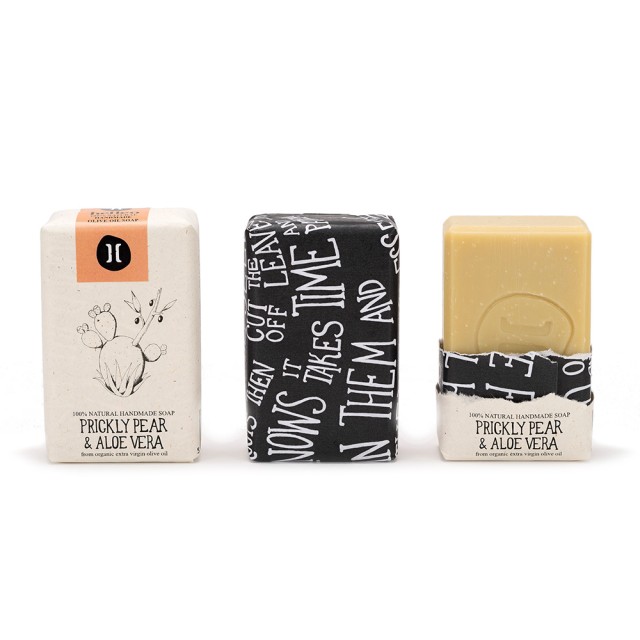HELLEO Olive Oil Soap Φραγκόσυκο & Αλόη βέρα 120gr