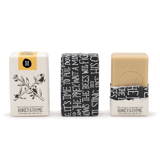 HELLEO Olive Oil Soap Μέλι & Θυμάρι 120gr