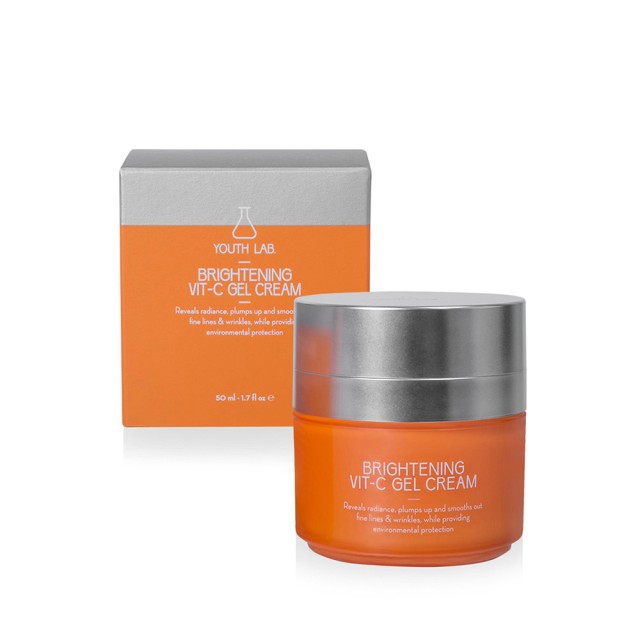 YOUTH LAB Brightening Vitamin C Gel Cream Αντιγηραντική Κρέμα Προσώπου για Όλους τους Τύπους Επιδερμίδας 50ml