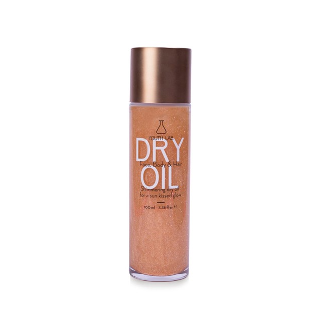 YOUTH LAB Shimmering Dry Oil Ιριδίζον Ξηρό Λάδι Για Πρόσωπο, Σώμα & Μαλλιά 100ml