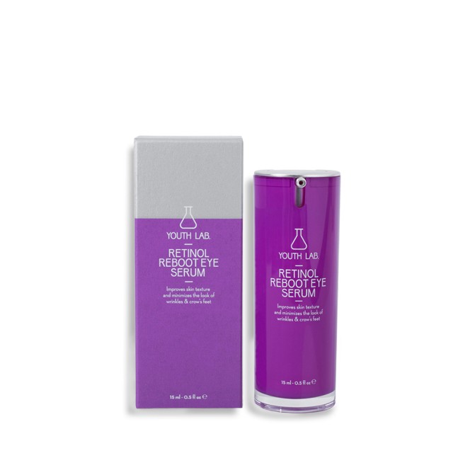 YOUTH LAB Retinol Reboot Eye Serum Αναπλαστικός Ορός Ματιών με Ρετινόλη για Όλους τους Τύπους Επιδερμίδας 15ml