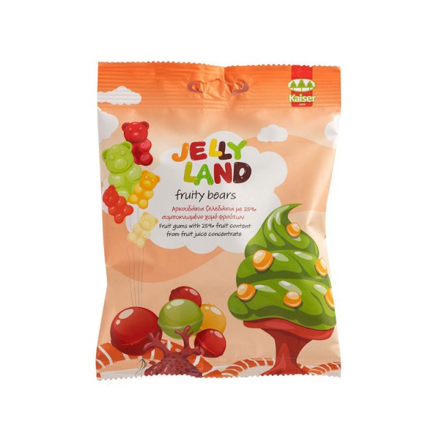 KAISER Jelly Land Fruity Bears Ζελεδάκια Με Βιταμίνες 100gr