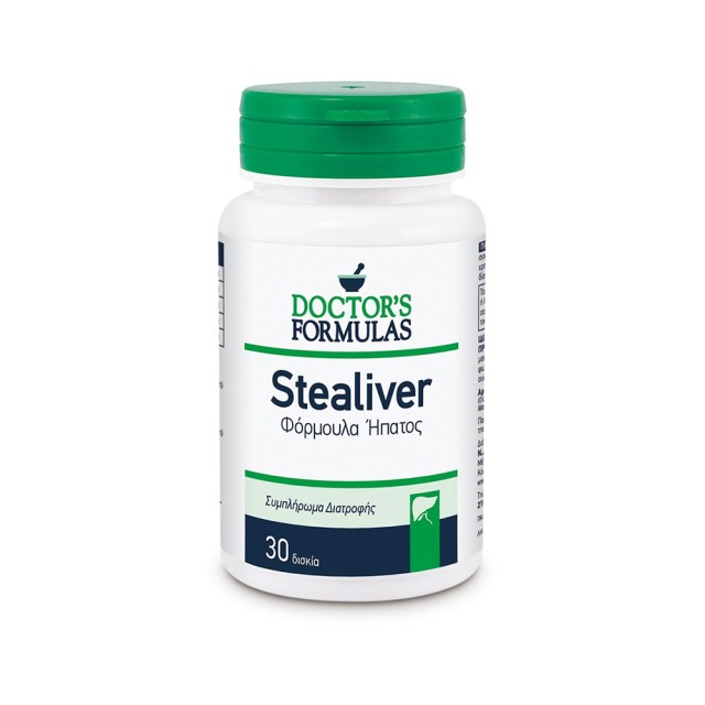 DOCTOR’S FORMULAS Stealiver Συμπλήρωμα Διατροφής για τη Φυσιολογική Λειτουργία του Ήπατος 30 κάψουλες