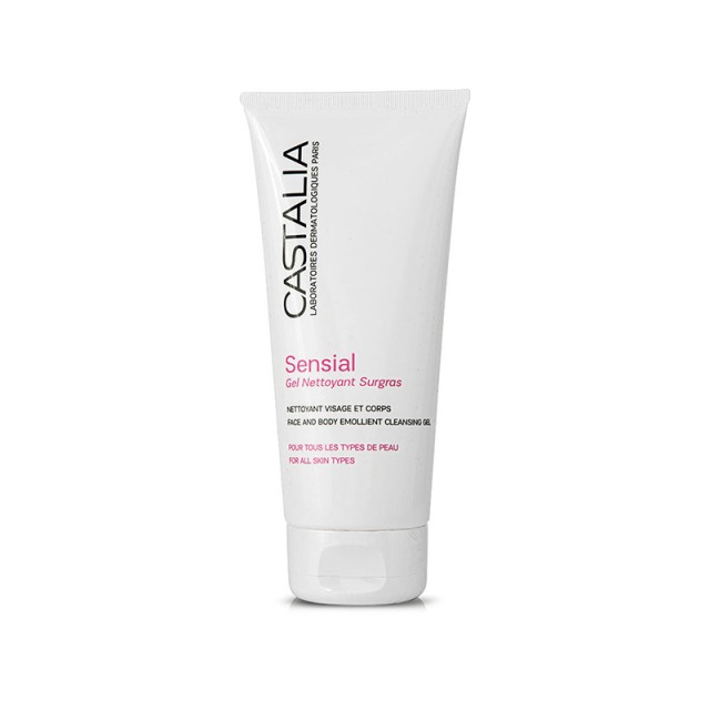 CASTALIA Sensial Surgras Cleansing Gel Αφρίζον Gel Καθαρισμού Πρόσωπο & Σώμα 200ml