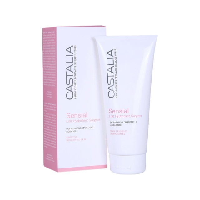 CASTALIA Sensial Surgras Moisturizing Milk Ενυδατικό & Μαλακτικό Γαλάκτωμα Σώματος 200ml