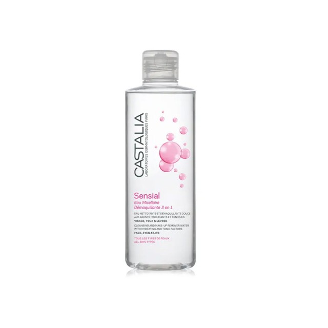 CASTALIA Micellar Cleansing Water 3 In 1 Νερό Καθαρισμού & Τόνωσης για Πρ?σωπου και Μ?τια 300ml