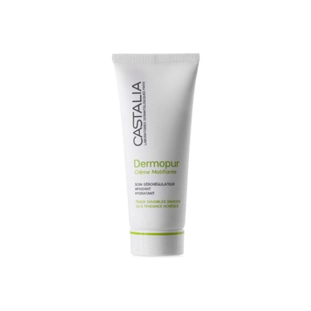 CASTALIA Dermopur Matifying Cream Ενυδατική Κρέμα για τη Λιπαρή ή με Τάση Ακμής Επιδερμίδα 40ml