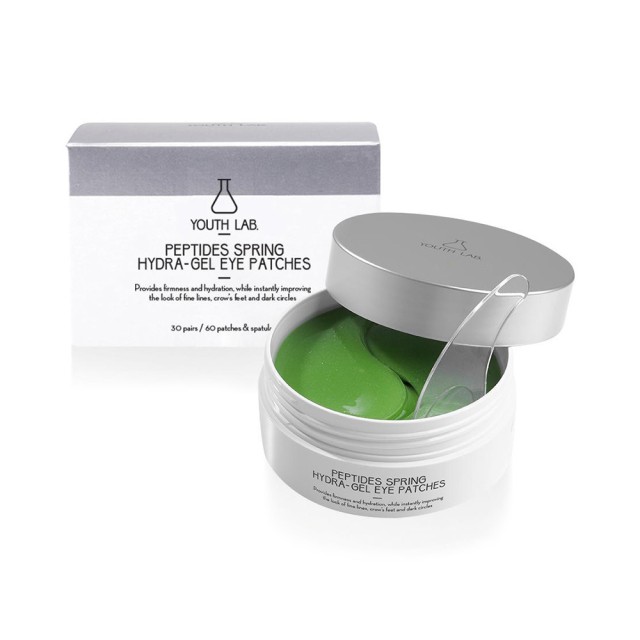 YOUTH LAB Peptides Spring Hydragel Eye Patches Αντιρυτιδική Μάσκα Ματιών από Υδροτζέλ Συσκευασία σε Βαζάκι 30 Ζευγάρια