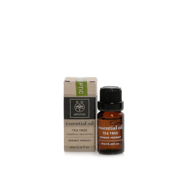APIVITA Βιολογικό Αιθέριο Έλαιο Tea Tree 10ml