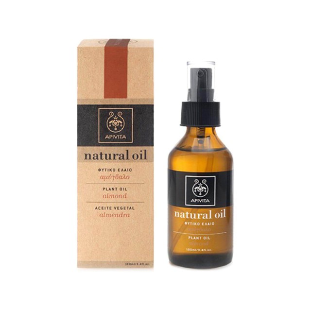 APIVITA Natural Oil Βιολογικό Έλαιο Αμύγδαλο 100ml