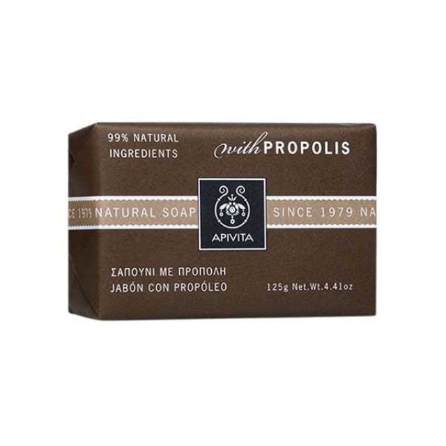 APIVITA Natural Soap Φυσικό Σαπούνι με Πρόπολη 125g